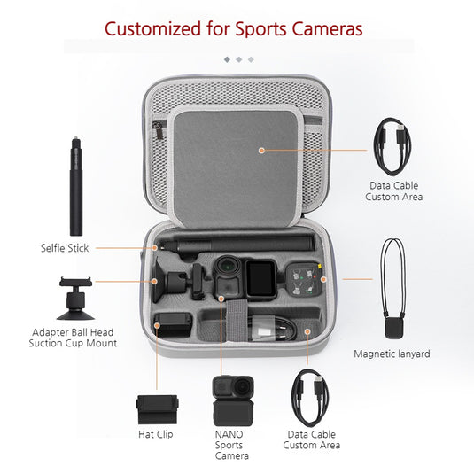 DJI Osmo NANO – STARTRC Portable Camera Carrying Case Storage Bag - i-Station Mobile Phone & Electronic Device Repair and Accessories