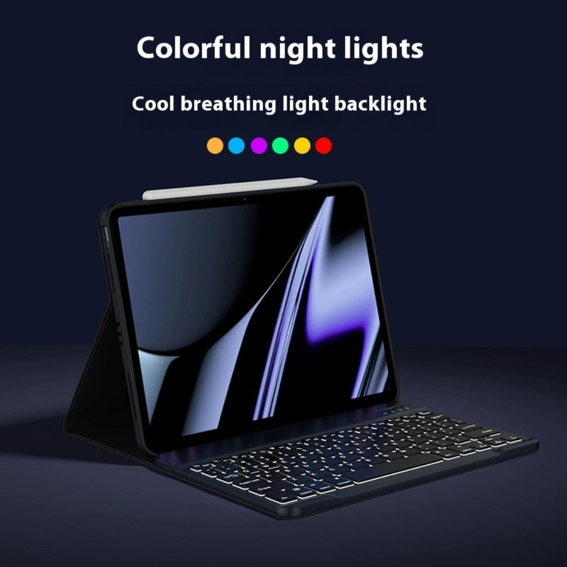 Load image into Gallery viewer, [With backlight] OPPO Pad Neo (OPD2302, OPD2303) - Detachable Full Covered Bluetooth Keyboard Case
