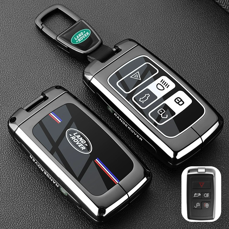 Load image into Gallery viewer, Land Rover Stylish Shockproof Car Key Fob Case Cover for Range Rover Evoque, Velar, Discovery 4/5, Sport, Defender - i-Station Mobile Phone &amp; Electronic Device Repair and Accessories
