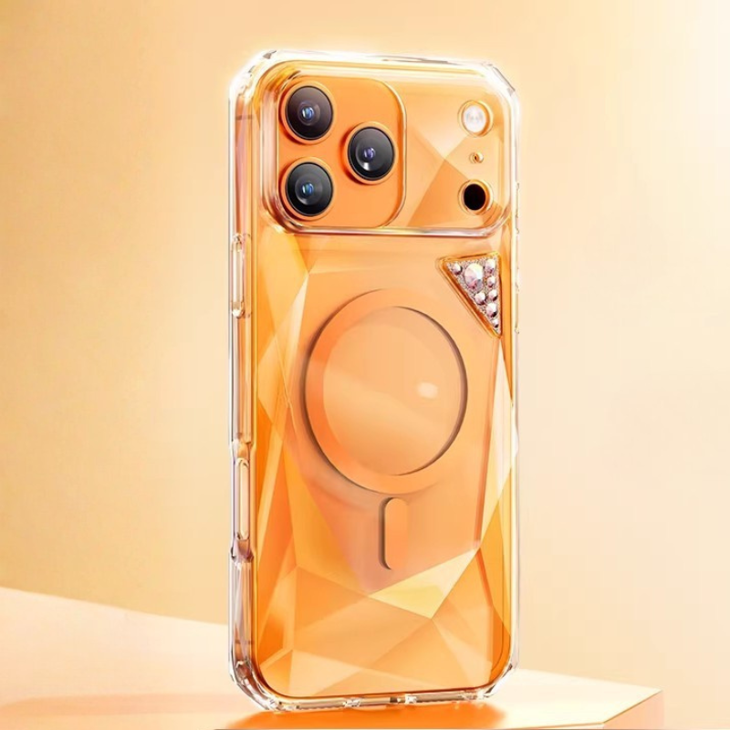 Load image into Gallery viewer, [Magsafe Compatible] Apple iPhone 17 Pro/ Pro Max - Kingxbar Iridescent Sparkle Airbag Shockproof Case
