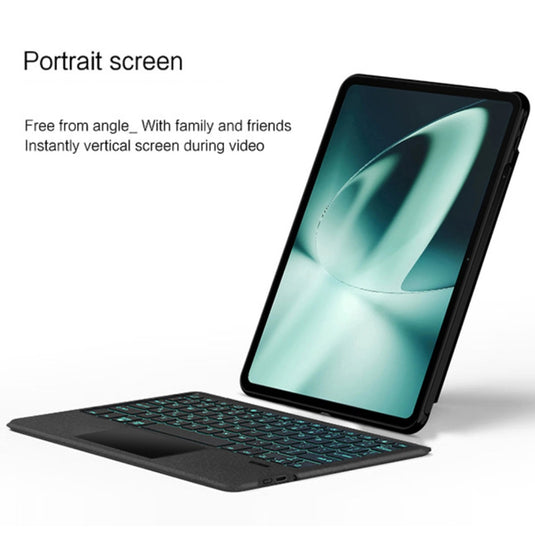 [With backlight] OPPO Pad 2 (OPD2201, X22N2) - Detachable Smart Keyboard Case