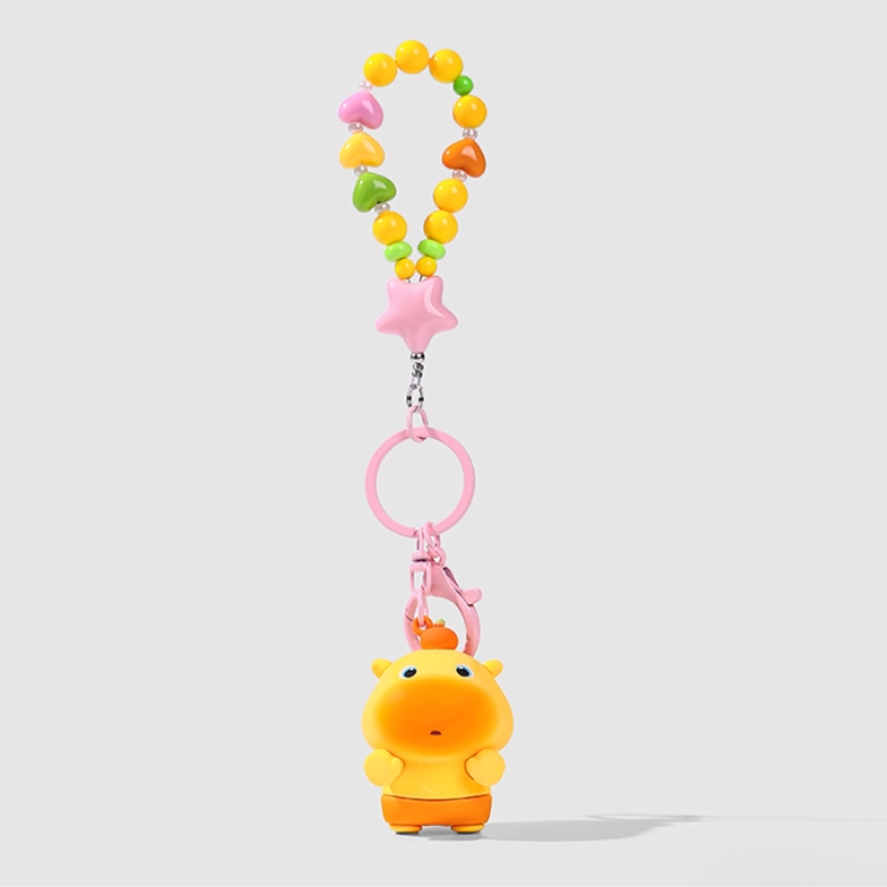 Load image into Gallery viewer, Capybara Cartoon Keychain for Car Keys &amp; Bag Pendant
