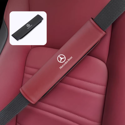 Mercedes-Benz Car Seat Belt Shoulder Pads for E-Class, A-Class, C-Class, S-Class, GLK, GLA, GLC, GLE
