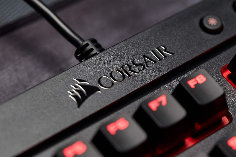 Load image into Gallery viewer, Corsair Compatible K63 Compact Gaming Tastatur, MX-Red, Rote LED - Schwarz
