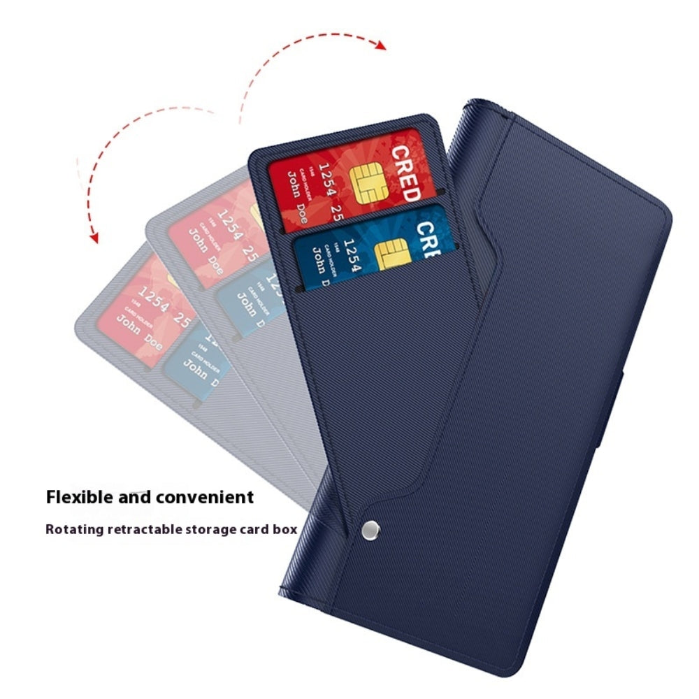 [With Card Slot] OnePlus 13R - Magnetic Folding Invisible Stand Protective Case - i-Station Mobile Phone & Electronic Device Repair and Accessories