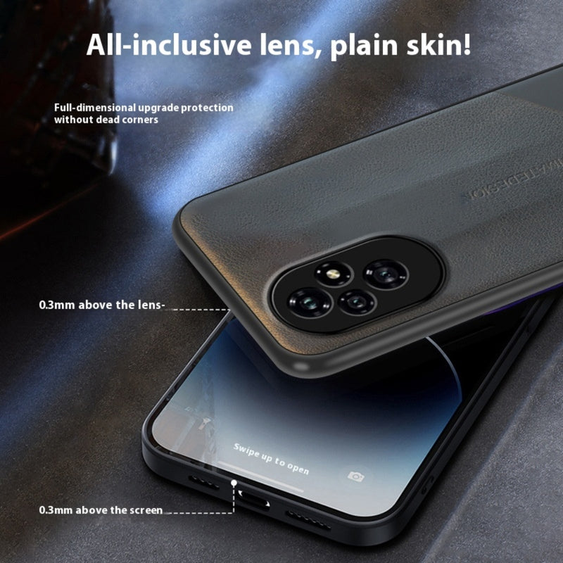 Load image into Gallery viewer, Honor 200/Pro - Matte Leather Full Cover Shockproof Protective Case
