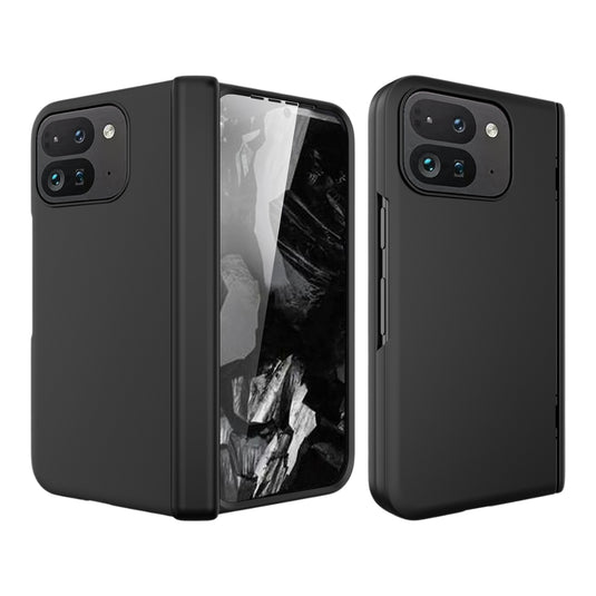 Google Pixel 9 Pro Fold - TPU + PC + PU 3-in-1 Full Covered Shockproof Minimalist Phone Case