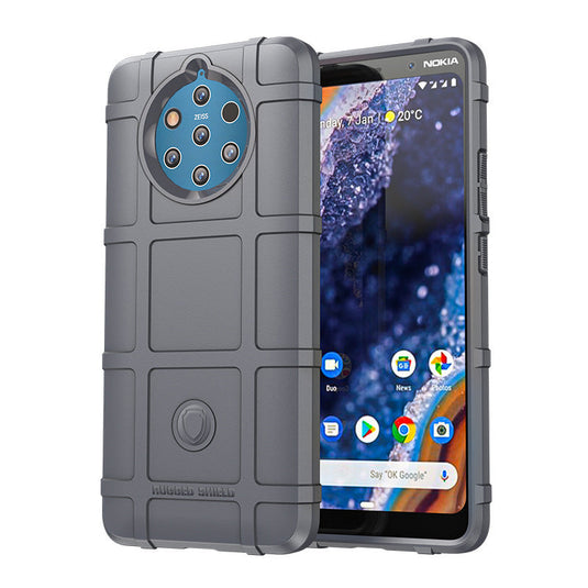 Nokia 9 PureView - Shield Shockproof Rugged Heavy Duty Case With 2PC 9H Tempered Glass Screen Protector