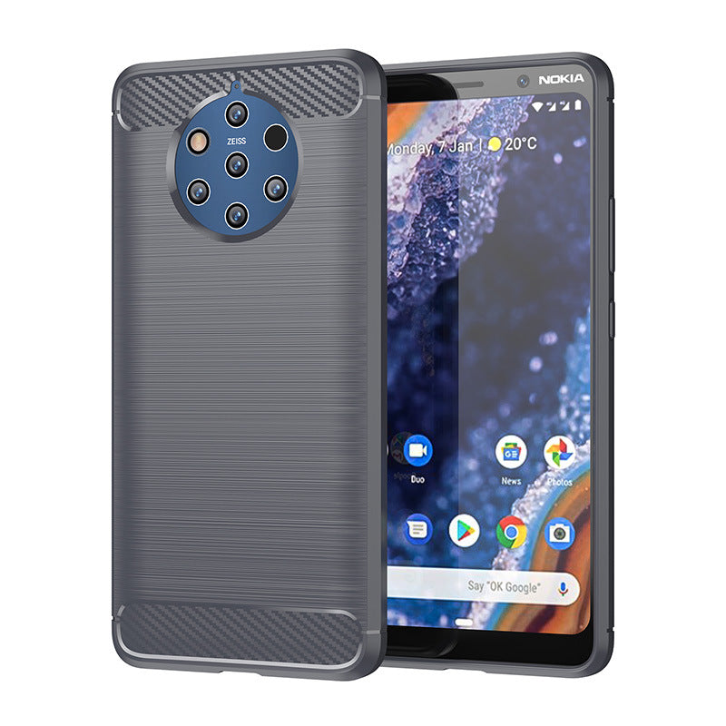 Load image into Gallery viewer, Nokia 9/9 PureView - Shield Shockproof Rugged Heavy Duty Case With 2PC 9H Tempered Glass Screen Protector
