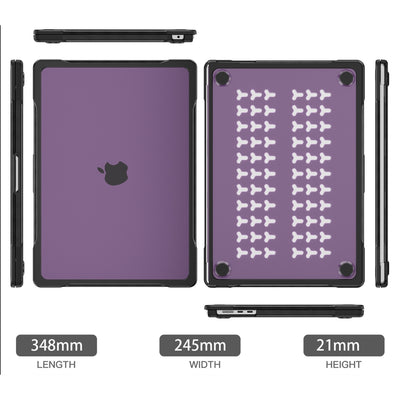 MacBook Pro 13" (A1706 & A1708 & A1988 & A1989 & A2159) - Full Coverage Matte Transparent Shockproof Protective Case - i-Station Mobile Phone & Electronic Device Repair and Accessories