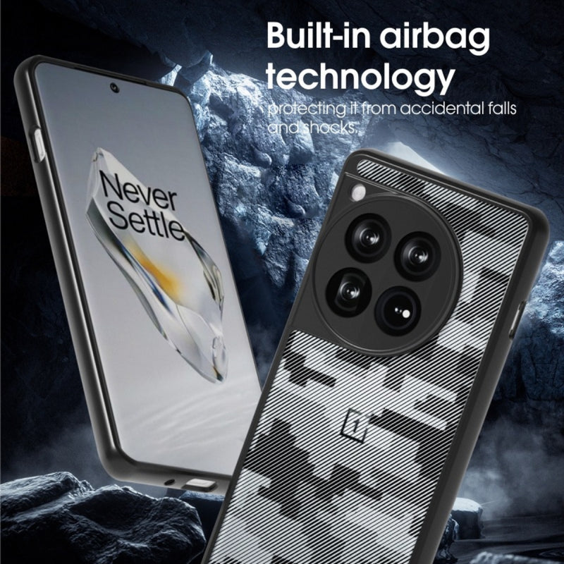 Load image into Gallery viewer, OnePlus 12 - Transparent Camouflage Shockproof Protective Case
