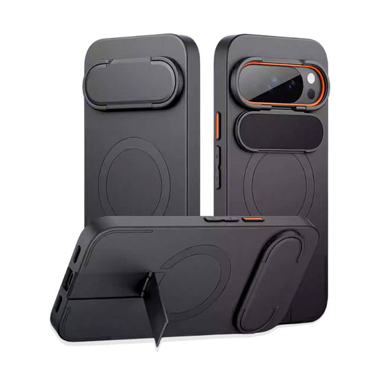 [With Camera Cover][Built-in Stand] Google Pixel 10/Pro/Pro XL - Dexnor Military Grade Heavy-Duty Shockproof Rugged Case