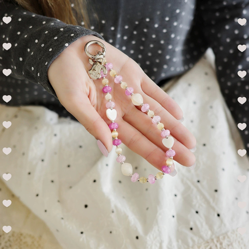 Load image into Gallery viewer, Cute Beaded Portable Phone Chain Pendant - i-Station Mobile Phone &amp; Electronic Device Repair and Accessories
