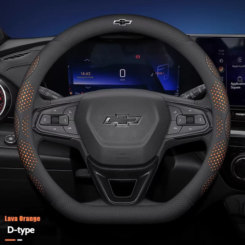 Load image into Gallery viewer, Chevrolet Genuine Leather Steering Wheel Cover For Cruze RS, Malibu RS, Equinox RS - i-Station Mobile Phone &amp; Electronic Device Repair and Accessories
