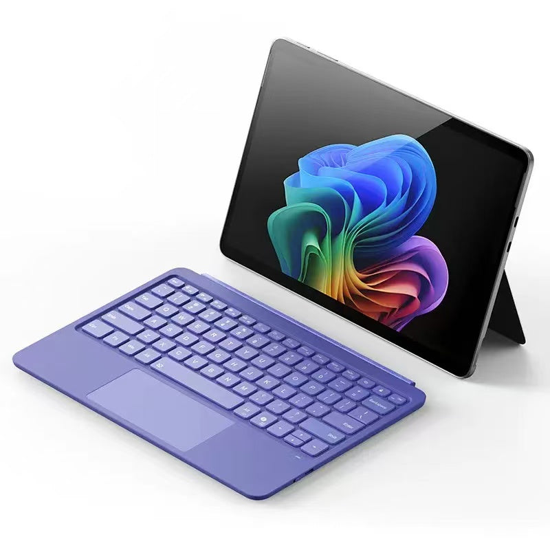 Load image into Gallery viewer, Compatible with Microsoft Surface Pro 12 (2025) - DUXDUCIS Wireless Bluetooth Magnetic Touch Keyboard With RGB Backlight
