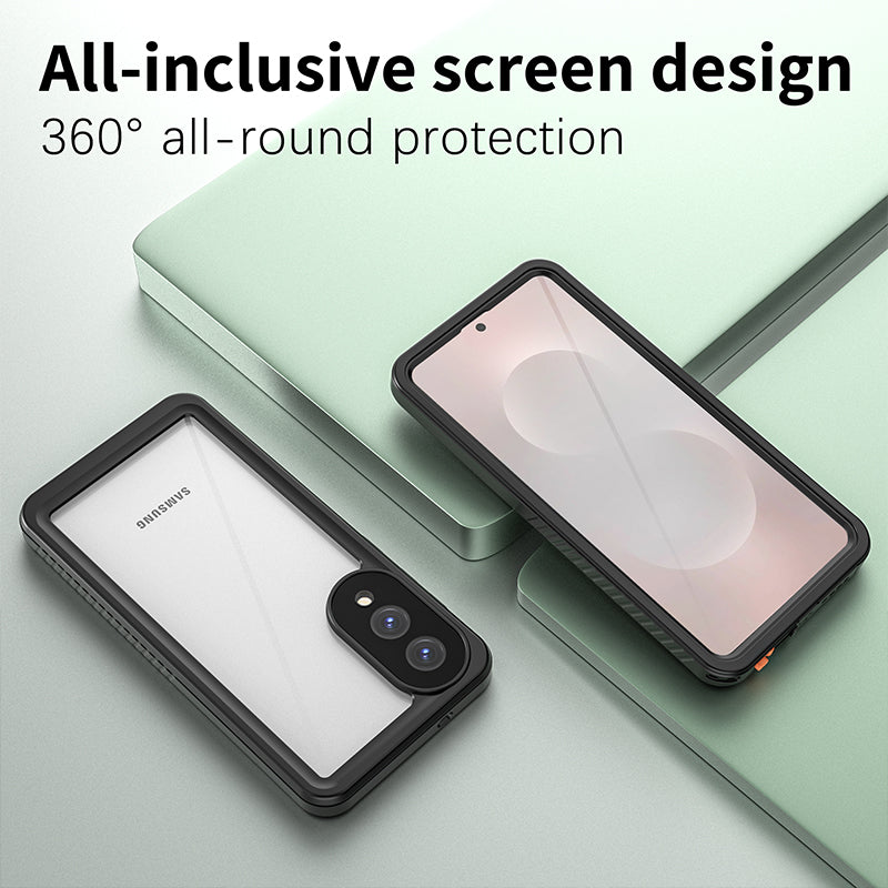 Load image into Gallery viewer, [FS Series] Samsung Galaxy S25 Edge - Redpepper Full Covered Waterproof Heavy Duty Tough Armor Case
