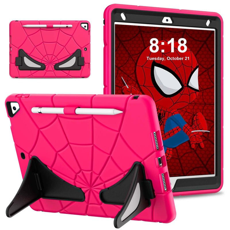 Load image into Gallery viewer, [Built-in Stand][With Pen Slot] Apple iPad Pro 11-inch M4/M5 (2024/2025) Spiderman Cartoon Kids Full-cover Silicone Shockproof Case - i-Station Mobile Phone &amp; Electronic Device Repair and Accessories
