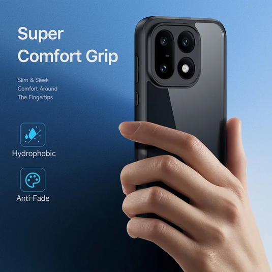 OnePlus 16 5G - Ultra-thin Transparent Full-Cover Shockproof Protective Case