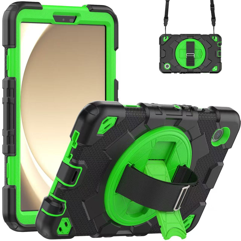 Load image into Gallery viewer, [Built-in Rotating Stand] Samsung Galaxy Tab A9 8.7&quot; 2023 (SM-X110/SM-X115) Silicone Full-cover Children&#39;s Drop-resistant Case
