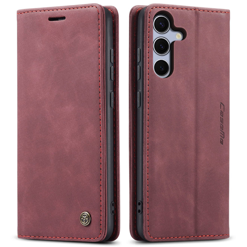 Load image into Gallery viewer, [With Card Slot] Samsung Galaxy A16 5G (SM-A166) - Business Premium Leather Shockproof Wallet Series Case
