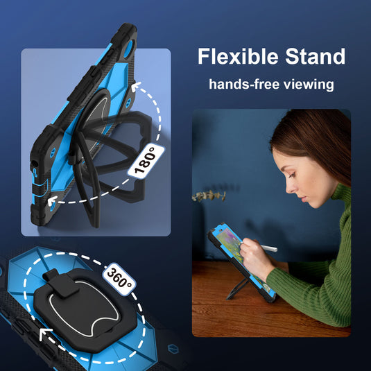 Lenovo Idea Tab 11” 2025 (TB336FU/TB336ZU) - Multi-functional Shockproof Heavy Duty Series Case With Shoulder Strap