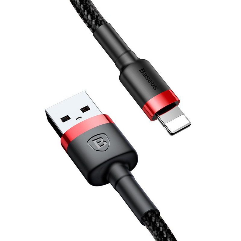 Load image into Gallery viewer, Baseus Cafule Fast Charge USB For IP 2A 3M
