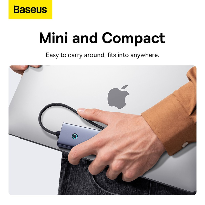 Load image into Gallery viewer, Baseus Flite Series 4-Port HUB Docking Station (USB-A to to USB3.0*4) - i-Station Mobile Phone &amp; Electronic Device Repair and Accessories
