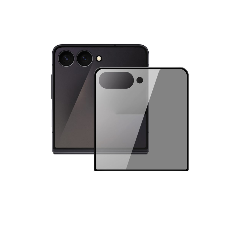 Load image into Gallery viewer, [Full Covered][Privacy] Samsung Galaxy Z Flip8 (SM-F776) - 9H Hardness Anti-Spy Tempered Glass Screen Protector
