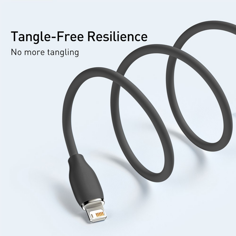 Load image into Gallery viewer, Baseus Jelly Liquid Silica Gel Fast Charging Data Cable USB to iP 2.4A
