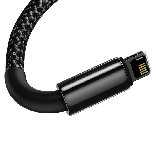 Baseus Tungsten Gold Fast Charging Data Cable USB to iP 2.4A 2m - i-Station Mobile Phone & Electronic Device Repair and Accessories
