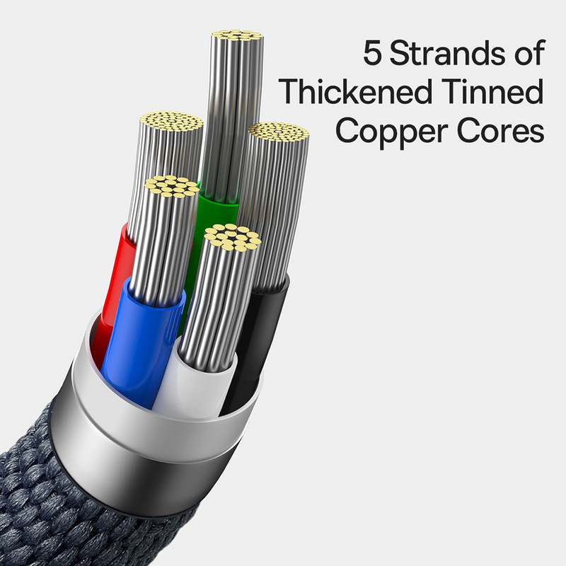Load image into Gallery viewer, CW-FXP Baseus Crystal Shine Series Fast Charging Data Cable Type-C to iP 20W 2m-Black
