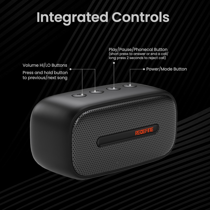 Load image into Gallery viewer, REDEFINE PDCKET Live Bluetooth Portable Speaker
