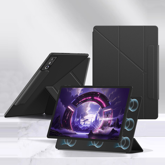 Lenovo Legion Y900 11" 2026 (TB711FU) - Magnetic Silicone 3+Y Folding Stand Shockproof Case