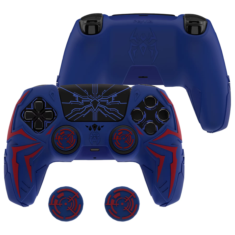 Load image into Gallery viewer, PlayStation PS5 - PlayVital Spiderman Silicone Anti-Slip Wireless Controller Cover
