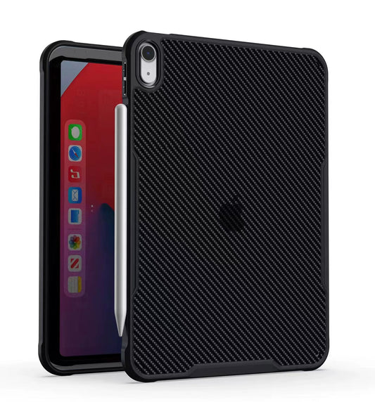 Apple iPad 5/6 9.7'' 5/6th Gen (2017/2018) Premium Carbon Fiber Shockproof Tablet Case