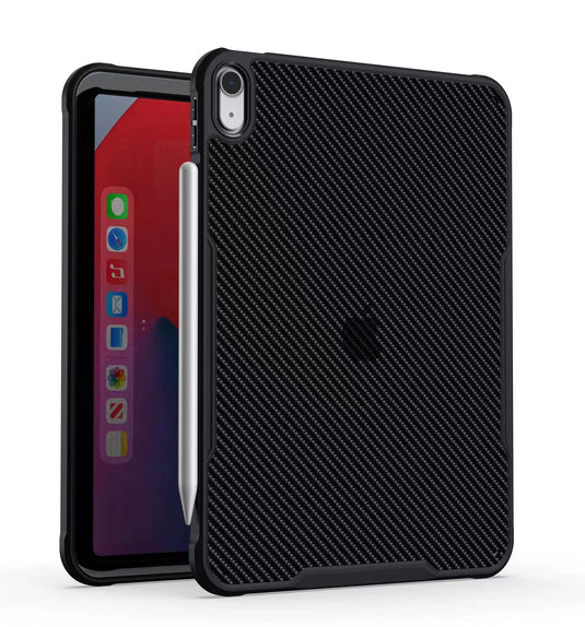 Apple iPad 7/8/9 10.2'' 7/8/9th Gen (2019/2020/2021) Premium Carbon Fiber Shockproof Tablet Case