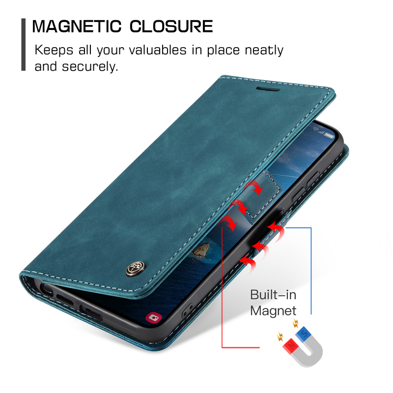 Load image into Gallery viewer, [With Card Slot] Samsung Galaxy S26/Plus/Ultra - PU Leather Flip Wallet Series Shockproof Phone Case
