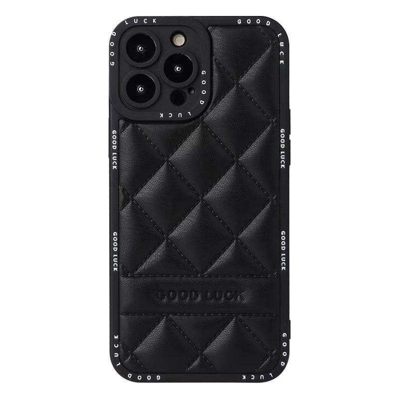 Load image into Gallery viewer, Apple iPhone 12/Pro/Pro Max Diamond Pattern Full-Body Shockproof Leather Phone Case
