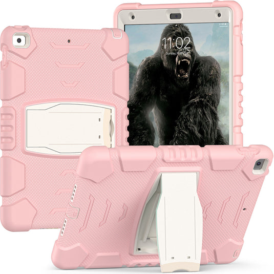 [Built-in Stand] Apple iPad 7/8/9 10.2'' 7/8/9th Gen (2019/2020/2021) EVA Kid Friendly Heavy Duty Ring Holder Stand Case