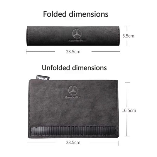 Mercedes-Benz Car Interior Accessory Suede Seat Belt Shoulder Pad for GLC, GLB, GLA, AMG, C-Class