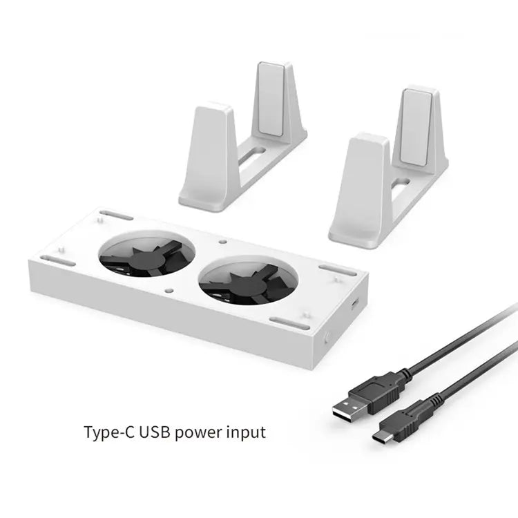 Load image into Gallery viewer, Xbox Series S Vertical Cooling Stand Holder Dual Cooling Fan Base - Polar Tech Australia
