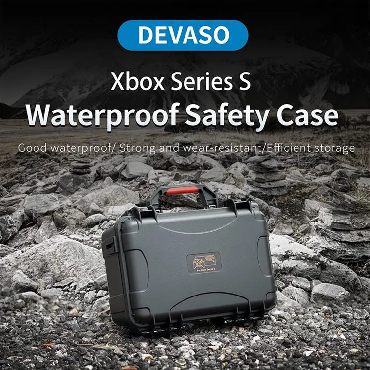 Load image into Gallery viewer, Xbox Series S Portable Heavy Duty Anti-Shock Storage Box Waterproof Carrying Box Suitcase - Polar Tech Australia
