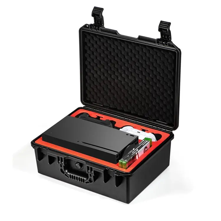 Load image into Gallery viewer, Xbox Series X Portable Heavy Duty Anti-Shock Storage Box Waterproof Carrying Box Suitcase - Polar Tech Australia
