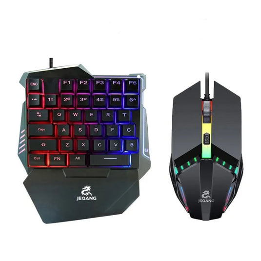 PC Computer Xbox Wired Gaming Keyboard Mouse Kit - Polar Tech Australia