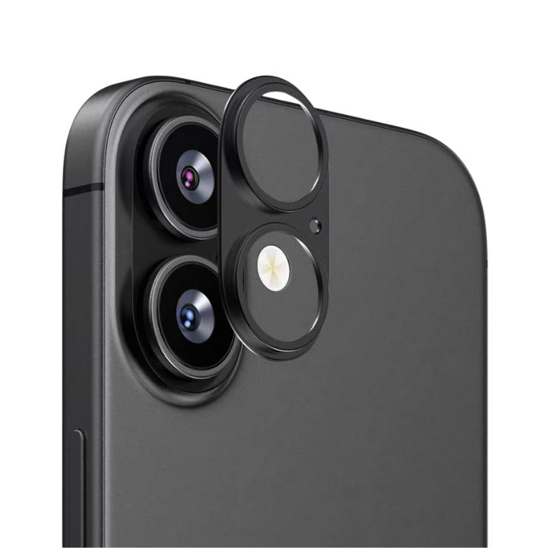 Load image into Gallery viewer, Apple iPhone 17/Air/Pro/Max Matte Metal Hollow Camera Lens Cover
