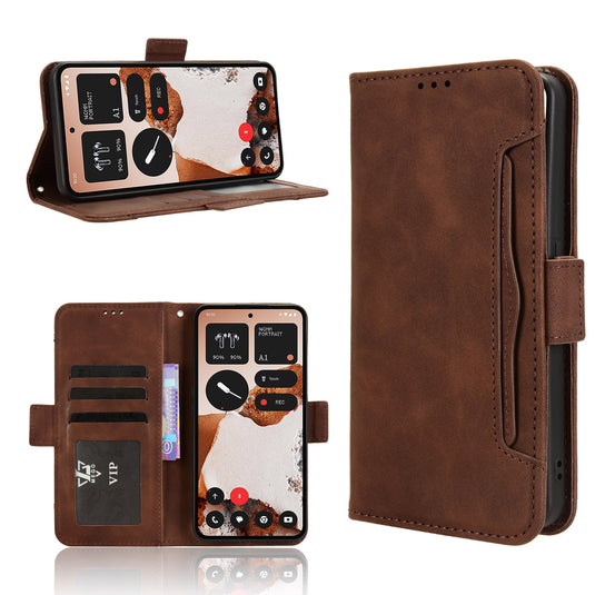 [With Card Slot] Nothing CMF Phone 2 Pro - Multi-functional Business Leather Shockproof Wallet Case