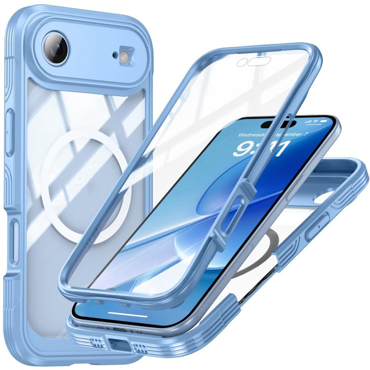 Load image into Gallery viewer, [Magsafe Compatible][Built-in Glass Screen Protector] Apple iPhone 17/Air/Pro/Pro Max - Transparent Full Covered Shockproof Lifeproof Series Case
