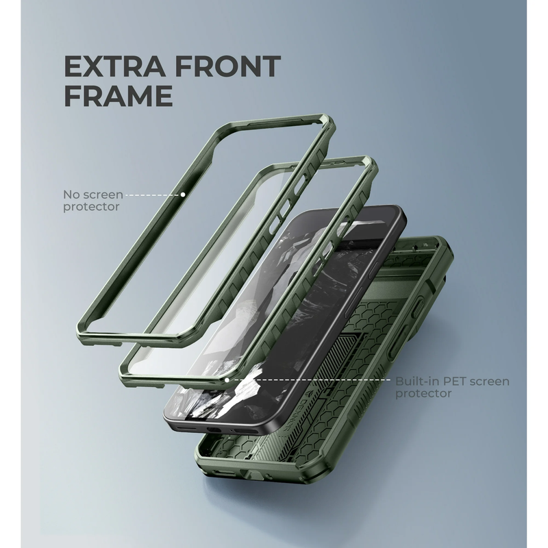 Load image into Gallery viewer, [With Slide Camera Cover &amp; Built-in Screen Protector] Google Pixel 10 Pro XL - Dexnor Military Grade Heavy-Duty Shockproof Rugged Case
