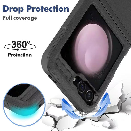 Samsung Galaxy Z Flip 7 (F766) Full-Boby Shockproof Essentials Series Case