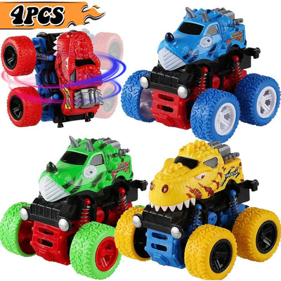 Voamuw Dinosaur Cars Toys for Boys, Friction Powered Monster Truck Push and Go Vehicles Toys for Toddlers, Christmas Birthday Party Supplies for Kids Age 3 4 5 6 7 8 Year Old - i-Station Mobile Phone & Electronic Device Repair and Accessories